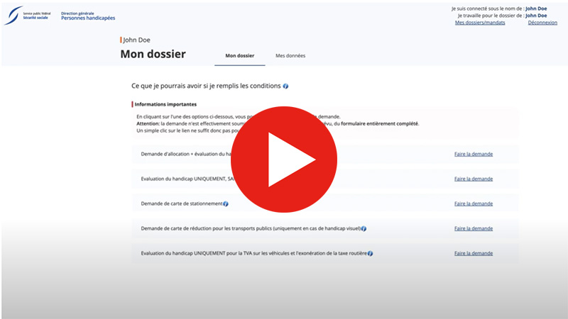 Vidéo YouTube Manuel My Handicap